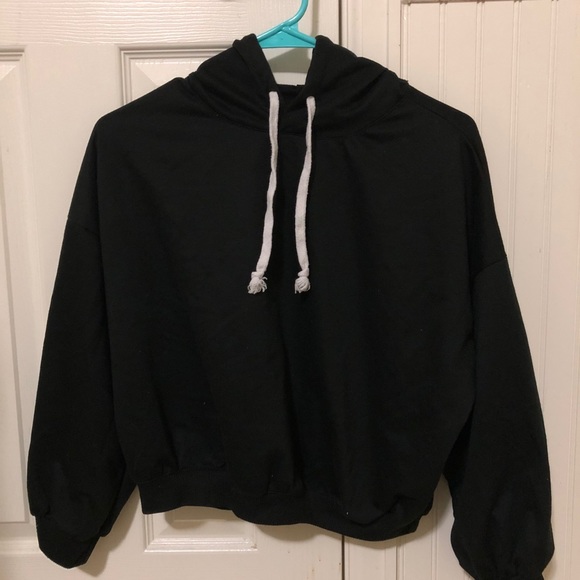 plain black hoodie - Picture 1 of 2